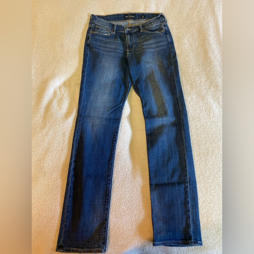 Lucky Brand “sweet straight” jeans